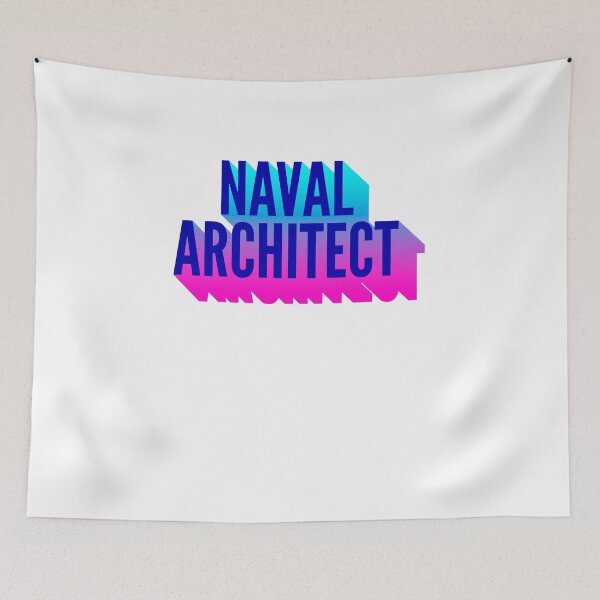 Item preview, Naval Architect With Long Gradient Shadow designed and sold by SVPOD.