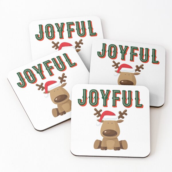 Item preview, Joyful Reindeer - Christmas Joy Reindeer designed and sold by antevasinart.