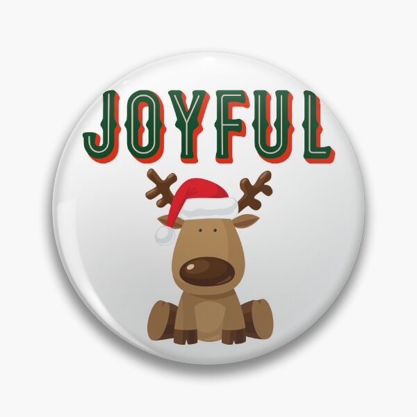 Item preview, Joyful Reindeer - Christmas Joy Reindeer designed and sold by antevasinart.
