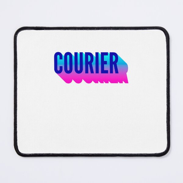 Item preview, Courier With Long Gradient Shadow designed and sold by SVPOD.