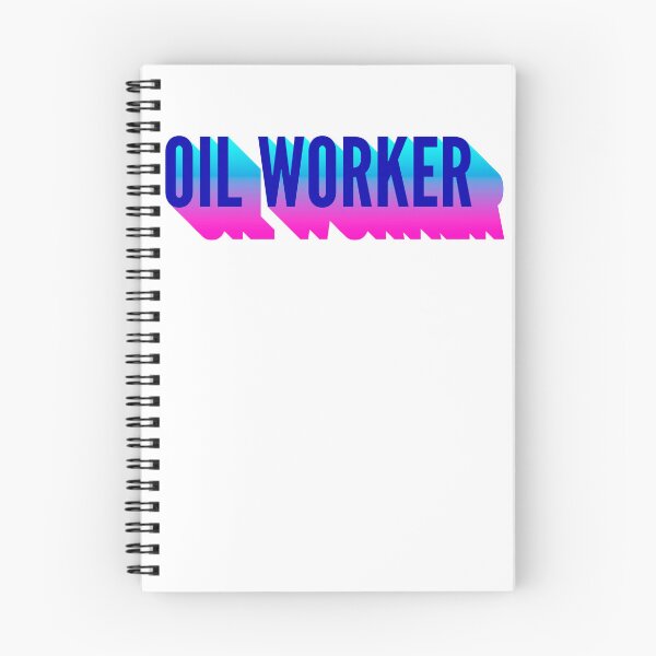 Item preview, Oil worker With Long Gradient Shadow designed and sold by SVPOD.