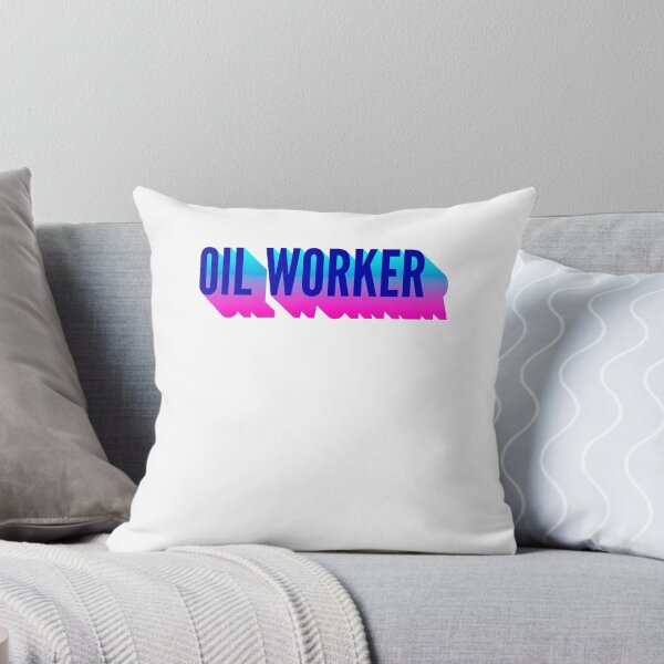 Item preview, Oil worker With Long Gradient Shadow designed and sold by SVPOD.