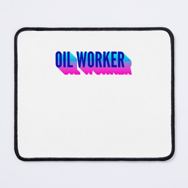 Item preview, Oil worker With Long Gradient Shadow designed and sold by SVPOD.