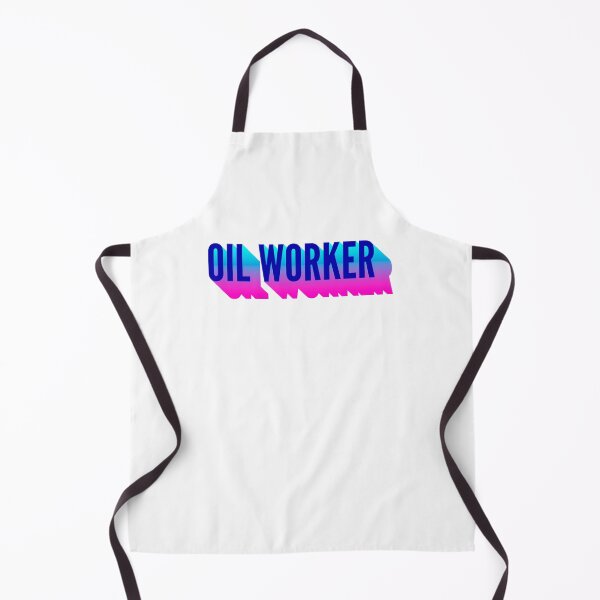 Item preview, Oil worker With Long Gradient Shadow designed and sold by SVPOD.