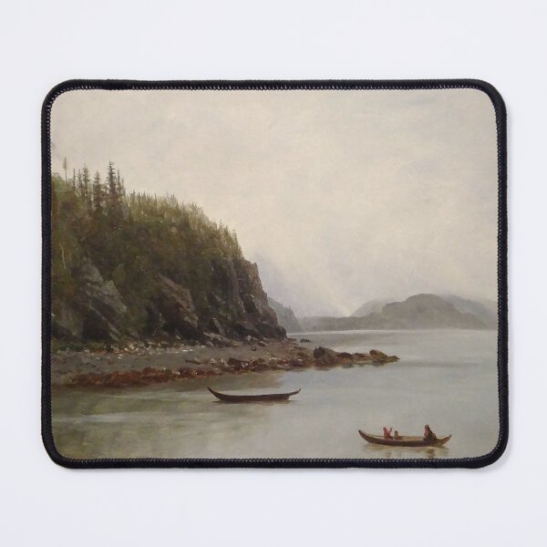 Item preview, Albert Bierstadt  Indians Fishing designed and sold by OldTimeArt.