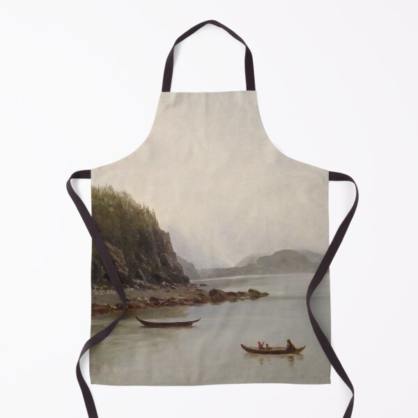 Item preview, Albert Bierstadt Indians Fishing designed and sold by OldTimeArt.
