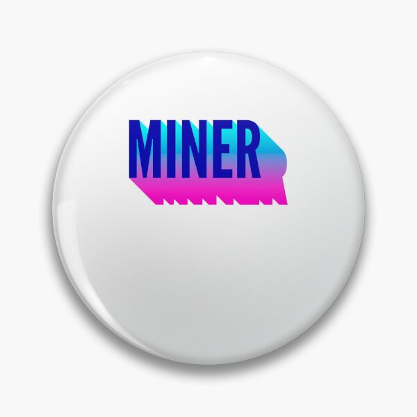 Item preview, Miner With Long Gradient Shadow designed and sold by SVPOD.