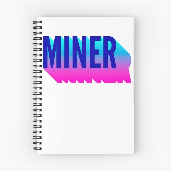 Item preview, Miner With Long Gradient Shadow designed and sold by SVPOD.