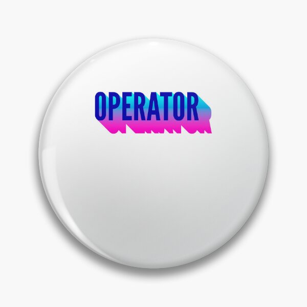 Item preview, Operator With Long Gradient Shadow designed and sold by SVPOD.