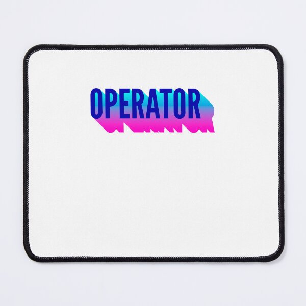 Item preview, Operator With Long Gradient Shadow designed and sold by SVPOD.