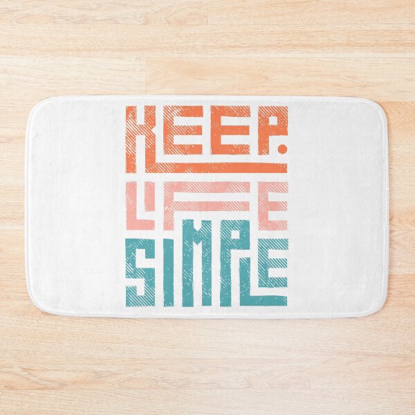 Item preview, Keep Life Simple designed and sold by WORLD-SOFIA.