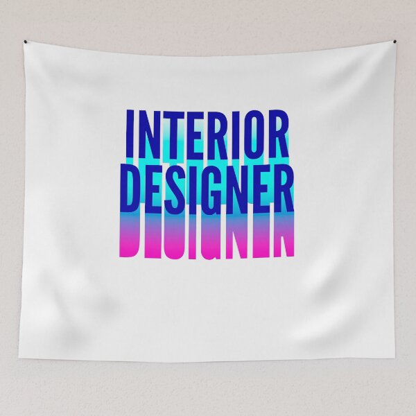 Item preview, Interior Designer With Long Gradient Shadow designed and sold by SVPOD.