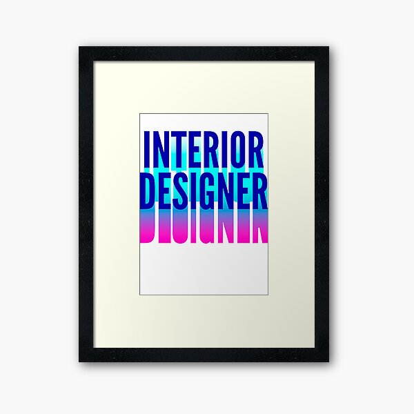 Item preview, Interior Designer With Long Gradient Shadow designed and sold by SVPOD.