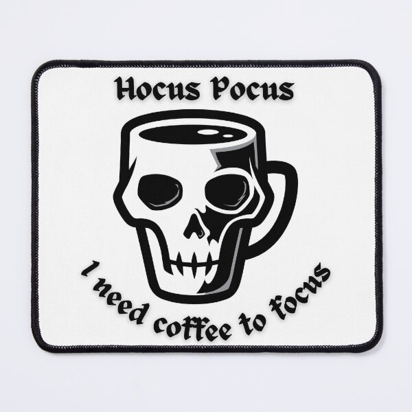 Item preview, hocus pocus i need coffee to focus designed and sold by Soofingscapes.