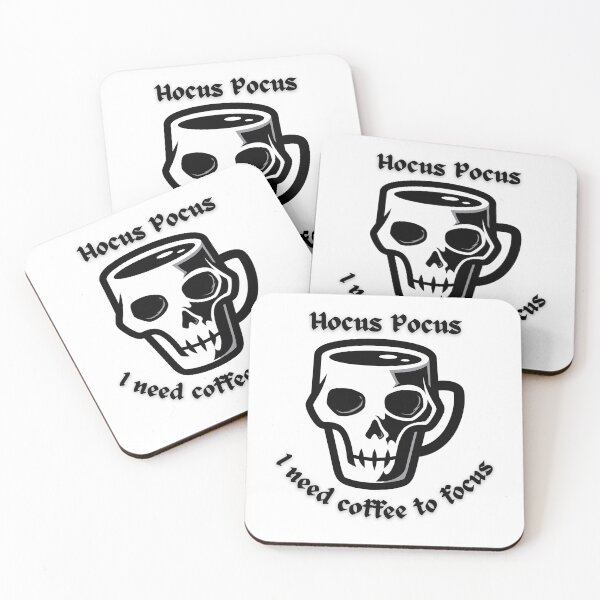 Item preview, hocus pocus i need coffee to focus designed and sold by Soofingscapes.