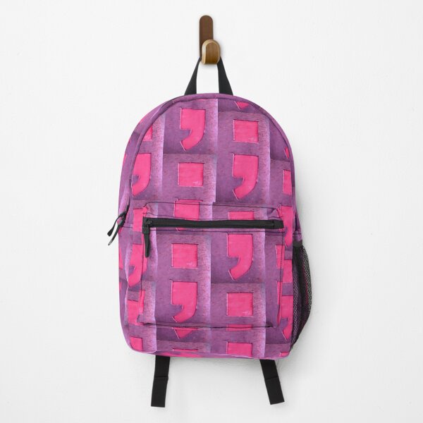 Item preview, Bright Neon Pink Semicolon Survivor Symbol Stencil designed and sold by Grey Robinson.