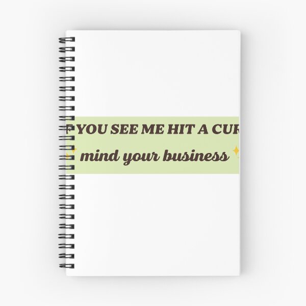 Item preview, if you see me hit a curb mind your business , Funny Meme Bumper  designed and sold by Every Pet  Shirts.