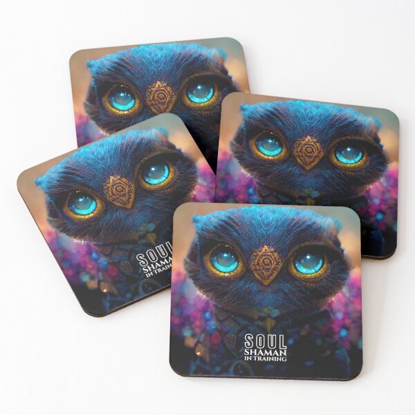 Item preview, Shy Baby Owl - Soul Shaman In Training designed and sold by SoulShaman.
