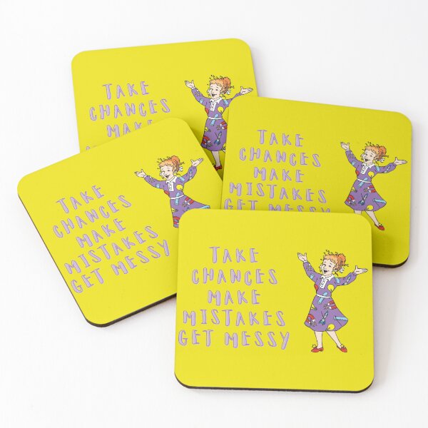 Item preview, Take Chances Make Mistakes Get Messy Motivation Quotes designed and sold by MorningVitamin.