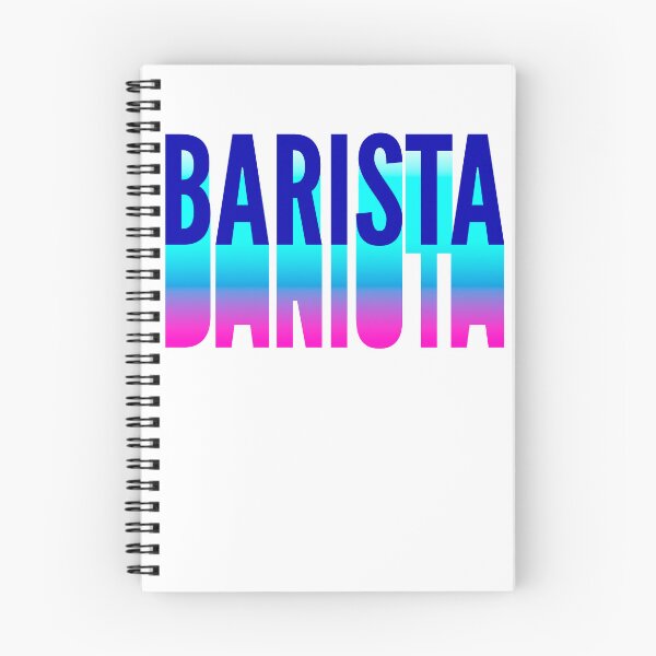 Item preview, Barista With Long Gradient Shadow designed and sold by SVPOD.