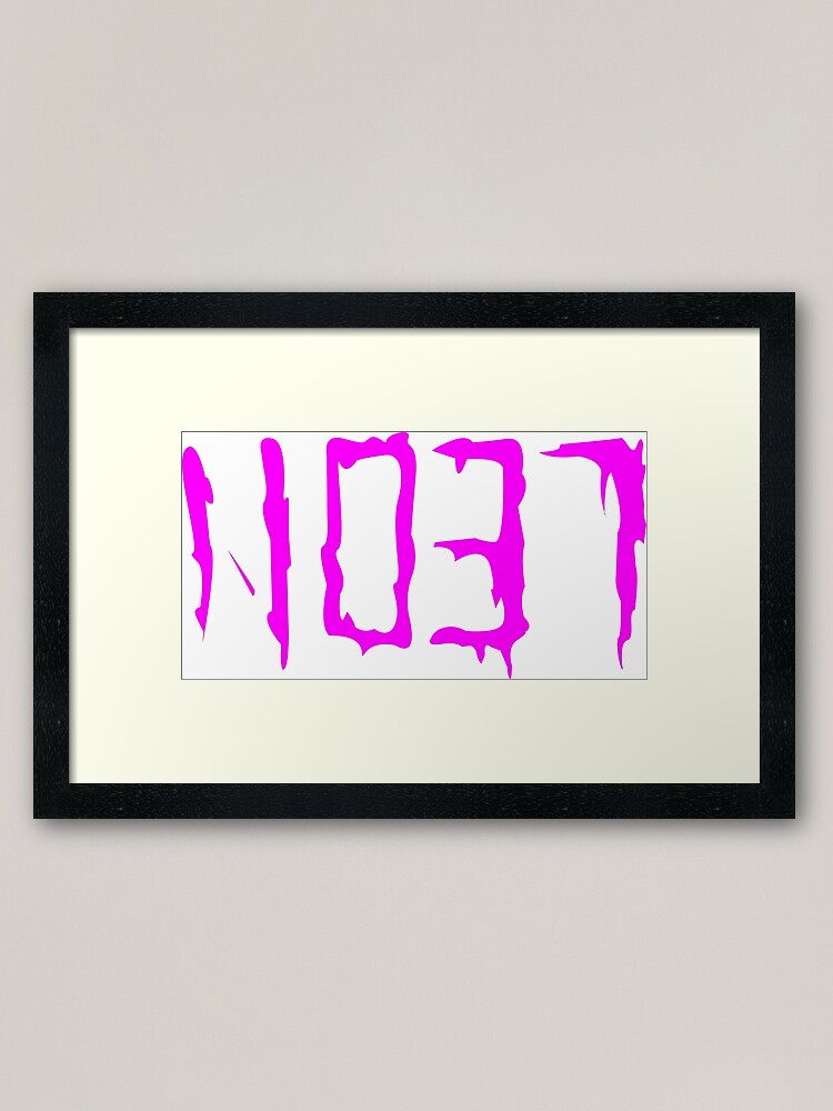 Danganropna Leon Inspired Design Framed Art Print By Dokidokihearts Redbubble
