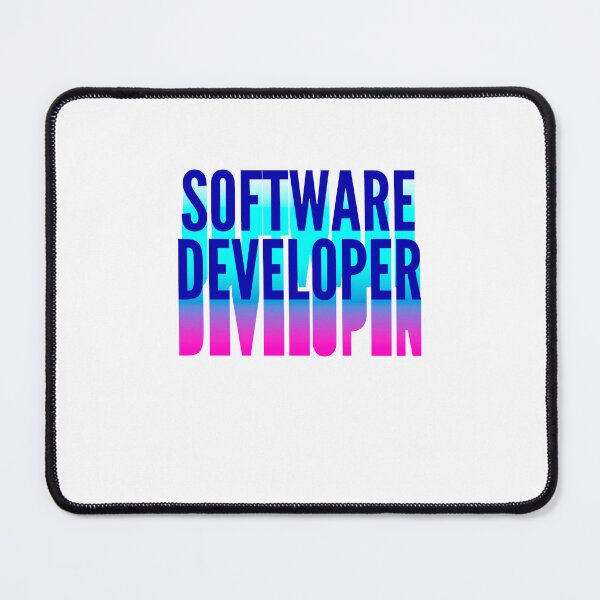 Item preview, Software Developer With Long Gradient Shadow designed and sold by SVPOD.