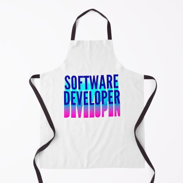 Item preview, Software Developer With Long Gradient Shadow designed and sold by SVPOD.