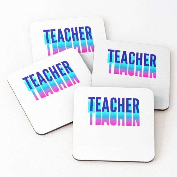 Item preview, Teacher With Long Gradient Shadow designed and sold by SVPOD.