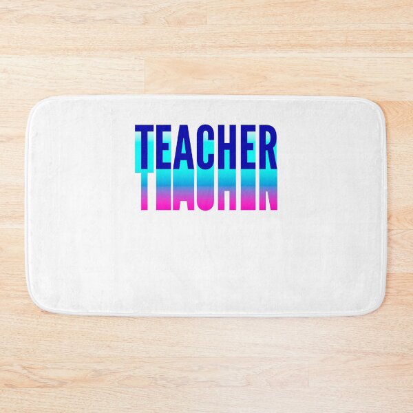 Item preview, Teacher With Long Gradient Shadow designed and sold by SVPOD.