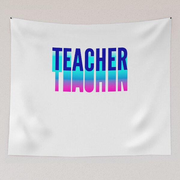 Item preview, Teacher With Long Gradient Shadow designed and sold by SVPOD.