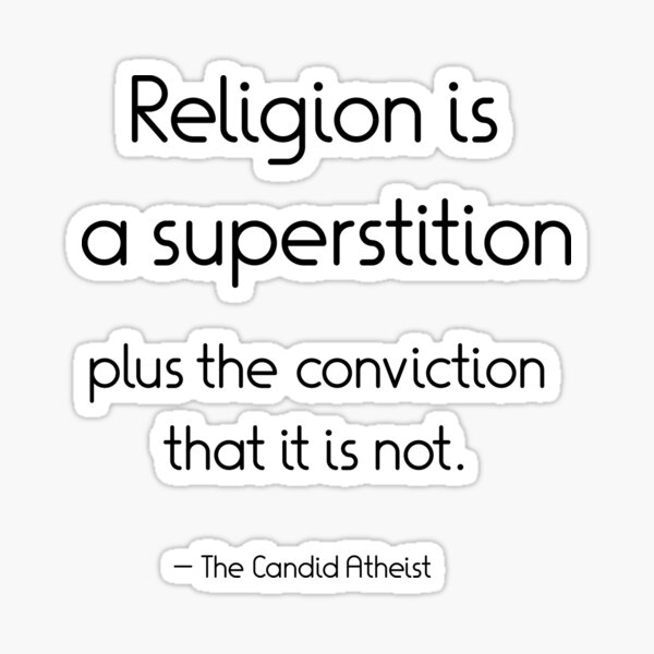 superstition vs religion