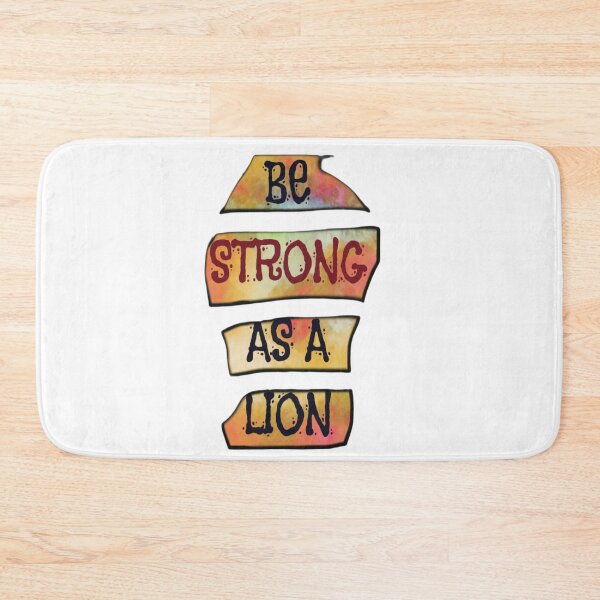 Item preview, Be strong as a lion designed and sold by earth wings.