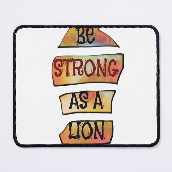Item preview, Be strong as a lion designed and sold by earth wings.