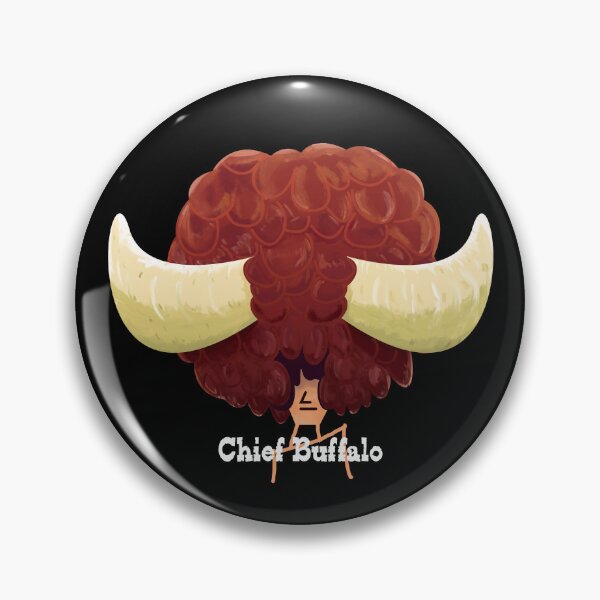 Item preview, Chief Buffalo designed and sold by JoseloRochaArt.