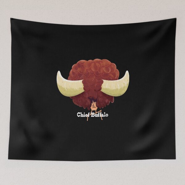 Item preview, Chief Buffalo designed and sold by JoseloRochaArt.