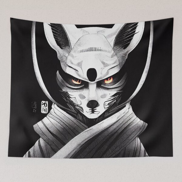 Item preview, Chikao - Samurai Fox designed and sold by Jada-Art-Shop.