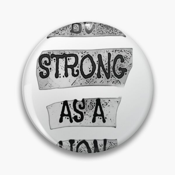 Item preview, Be strong as a lion designed and sold by earth wings.
