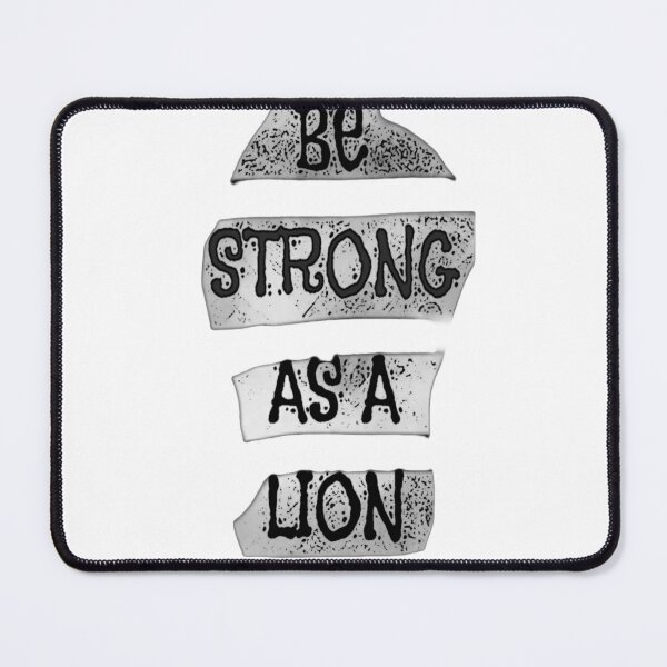 Item preview, Be strong as a lion designed and sold by earth wings.