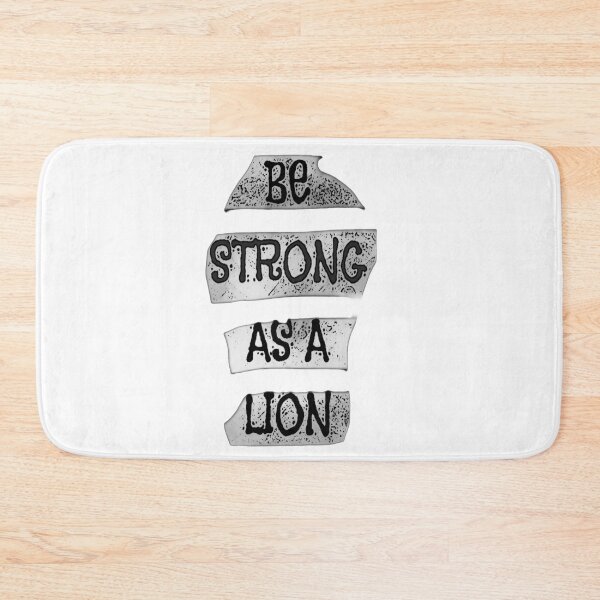 Item preview, Be strong as a lion designed and sold by earth wings.
