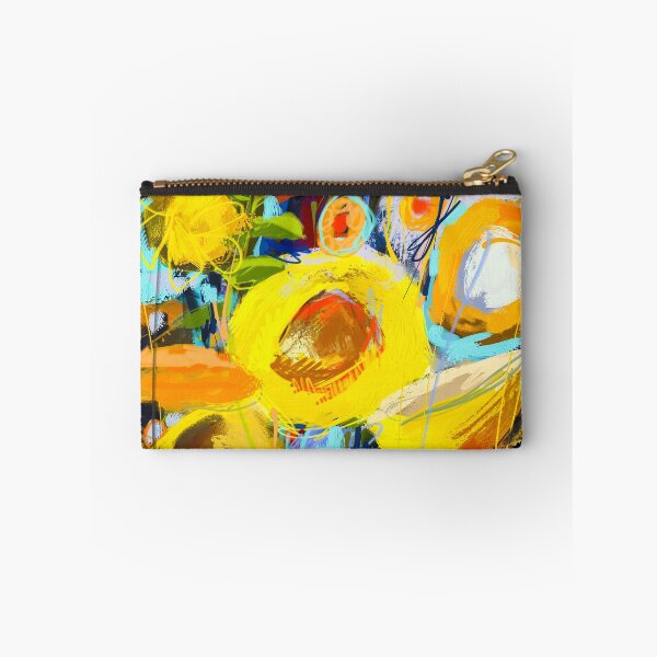 Item preview, Abstract yellow bouquet digital painting  designed and sold by Mikko Tyllinen.