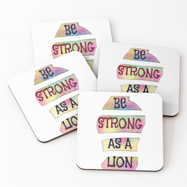 Item preview, Be strong as a lion designed and sold by earth wings.