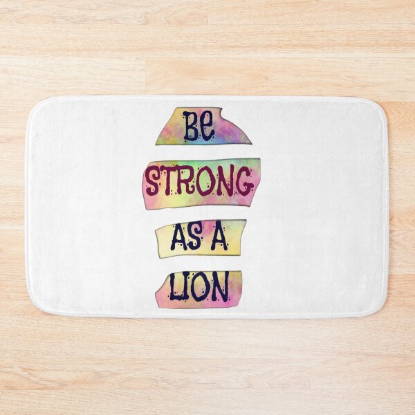 Item preview, Be strong as a lion designed and sold by earth wings.
