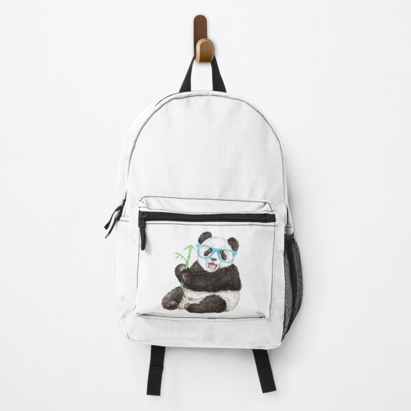 Item preview, Panda with Blue Glasses - Watercolour Painting designed and sold by Pattokarts.