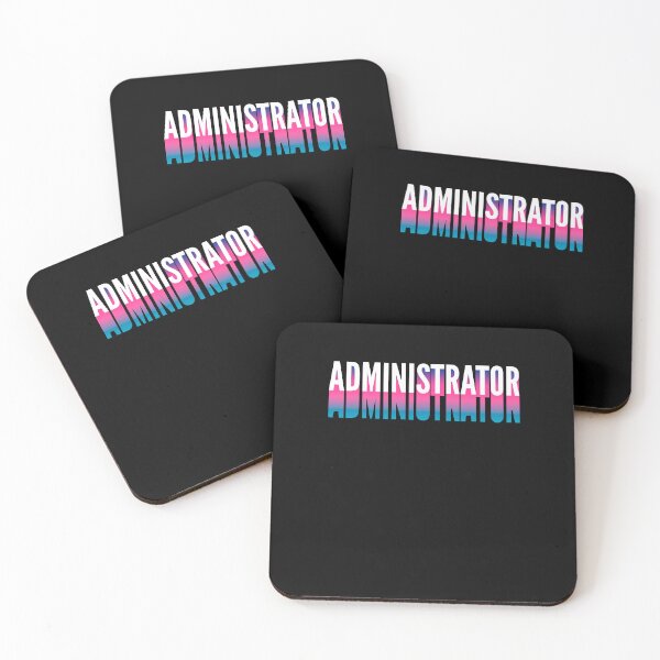 Item preview, Administrator With Long Gradient Shadow designed and sold by SVPOD.