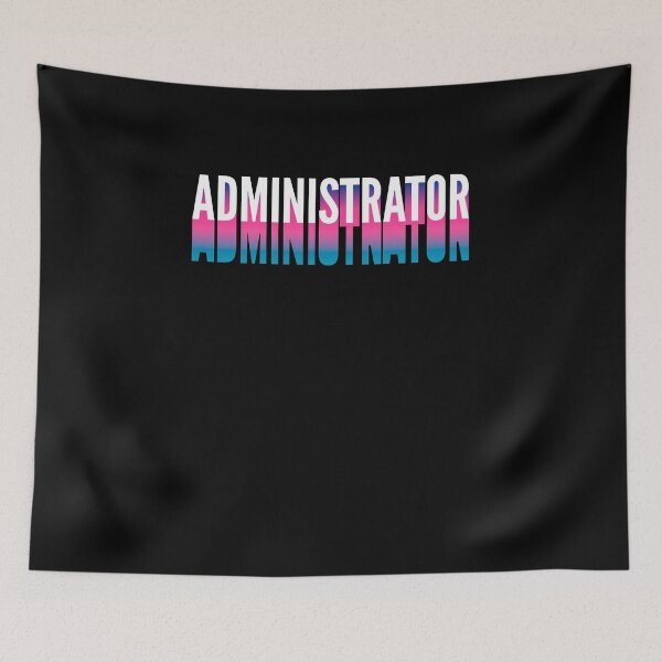 Item preview, Administrator With Long Gradient Shadow designed and sold by SVPOD.