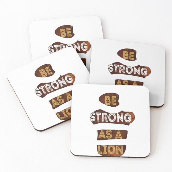 Item preview, Be strong as a lion designed and sold by earth wings.