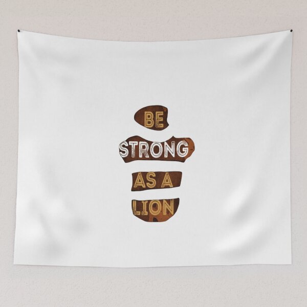 Item preview, Be strong as a lion designed and sold by earth wings.