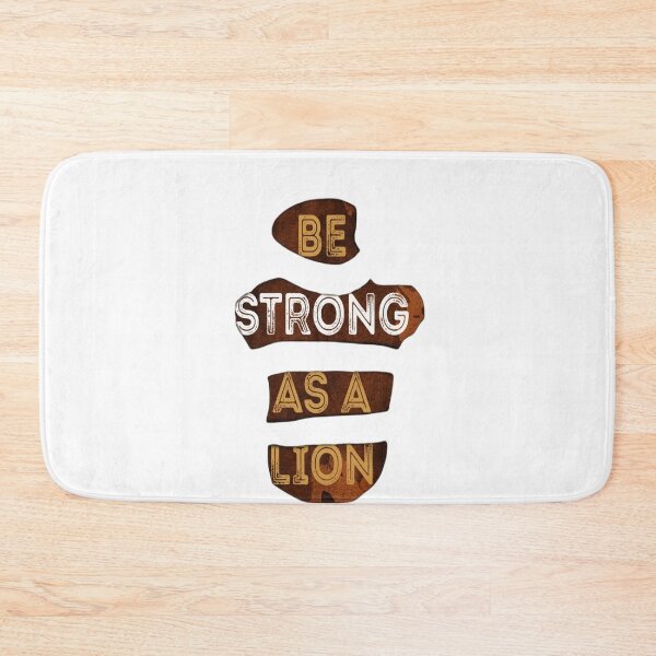 Item preview, Be strong as a lion designed and sold by earth wings.