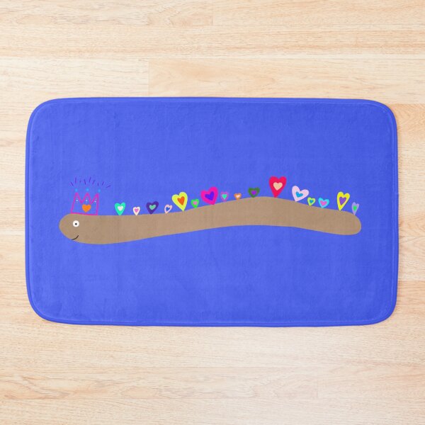 Item preview, Cute worm delivering hearts designed and sold by Kaya Artkyiv.