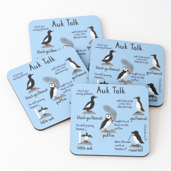 Item preview, Auk Talk designed and sold by Elliestrations.